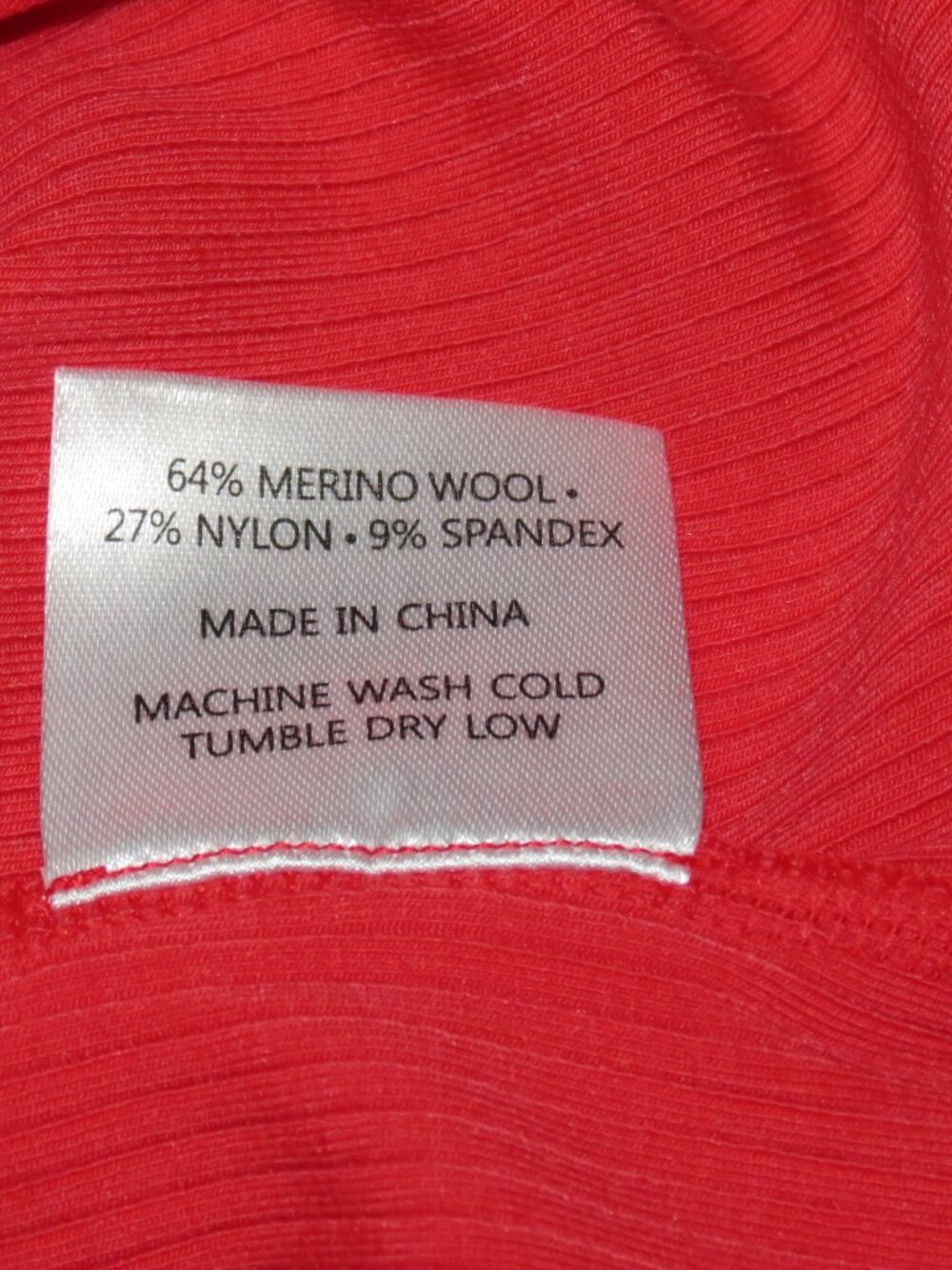 NEW WoolX Vera Ribbed Tunic Size Large - Picture 9 of 9
